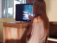 Vrouw houdt van op zoek online